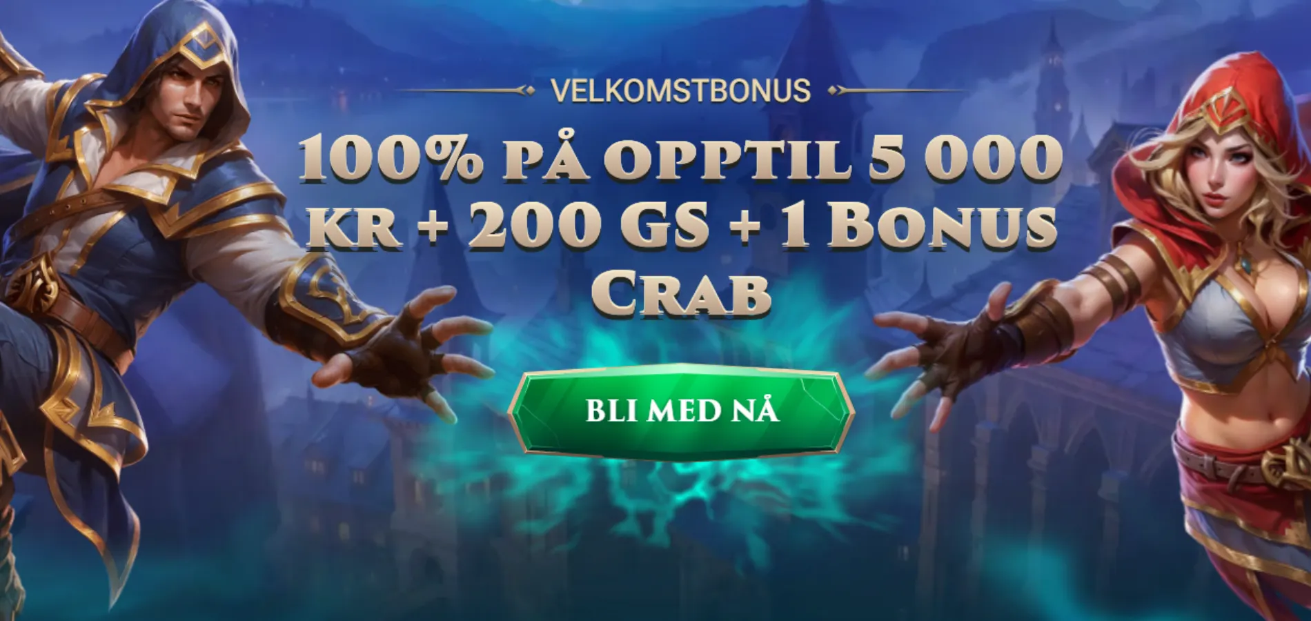 Slotuna casino velkomstbonus med 100 % opptil 5 000 kr og 200 gratisspinn til nye spillere.