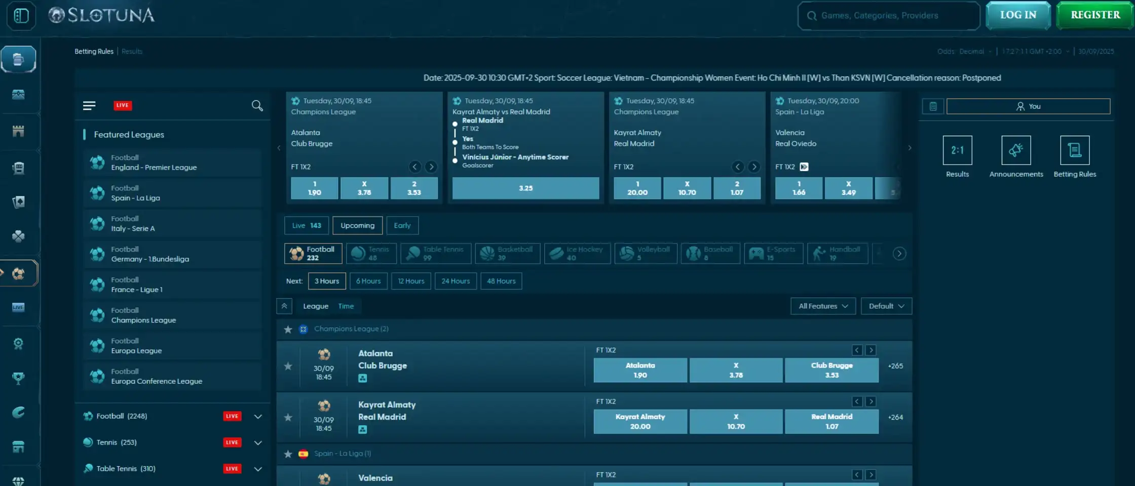 Slotuna Casino banking and sportsbook options for NZ players